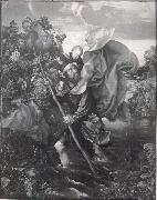 Albrecht Durer St.Christopher oil